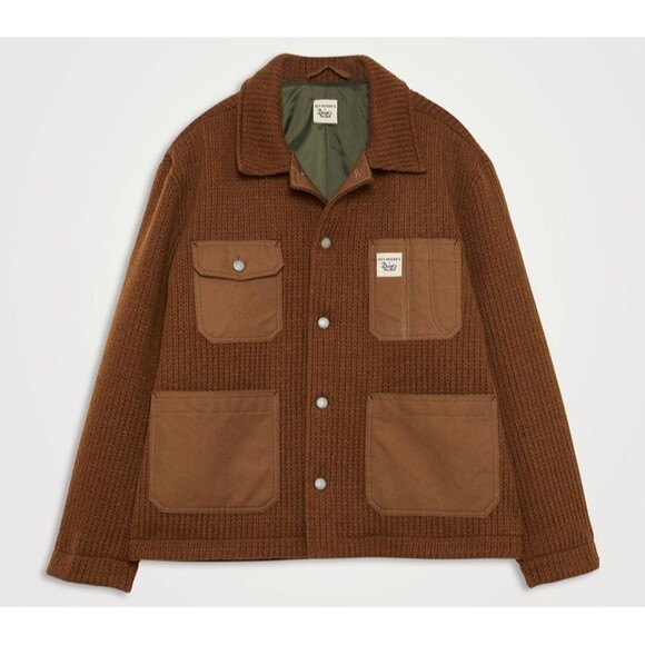 Dave's New York Other - ROY ROGERS X DAVE'S NEW YORK Jacket Mens XL Brown Wool Knit Work Duck $585